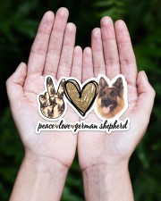 Peace Love German Shepherd Sticker - Single (Horizontal) aos-sticker-single-horizontal-lifestyle-front-20
