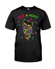 Give A Hoot Classic T-Shirt front