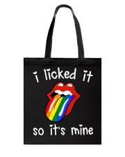 I Licked It So It's Mine Tote Bag tile