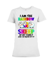 I Am The Rainbow Premium Fit Ladies Tee tile