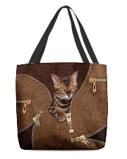 Bengal Cat All-over Tote front