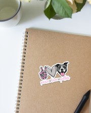 Peace Love Pitties Sticker - Single (Vertical) aos-sticker-single-vertical-lifestyle-front-16