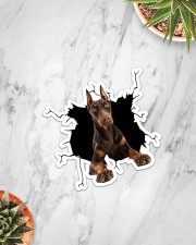 Doberman Pinscher Crack Sticker - Single (Vertical) aos-sticker-single-vertical-lifestyle-front-06