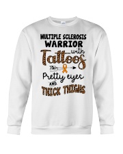 Multiple Sclerosis Warrior Crewneck Sweatshirt tile