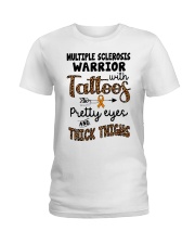 Multiple Sclerosis Warrior Ladies T-Shirt tile