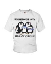 Penguins make me happy Youth T-Shirt tile