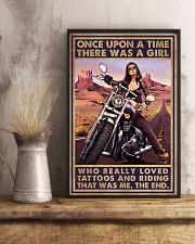Biker Girl 11x17 Poster lifestyle-poster-3