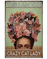 Yes I Am The Crazy Cat Lady 11x17 Poster front