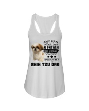 shih tzu Ladies Flowy Tank tile