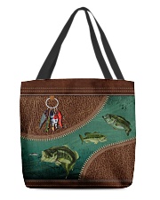 Fishing All-over Tote front