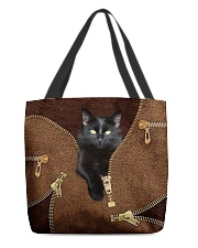 Black Cat All-over Tote front
