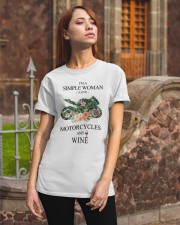 Love Motorcycle And Wine Classic T-Shirt apparel-classic-tshirt-lifestyle-06