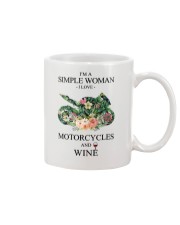 Love Motorcycle And Wine Mug tile