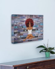 I am black 20x16 Gallery Wrapped Canvas Prints aos-canvas-pgw-20x16-lifestyle-front-01