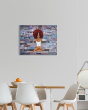 I am black 20x16 Gallery Wrapped Canvas Prints aos-canvas-pgw-20x16-lifestyle-front-05