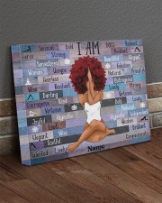 I am black 20x16 Gallery Wrapped Canvas Prints aos-canvas-pgw-20x16-lifestyle-front-10
