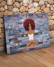 I am black 20x16 Gallery Wrapped Canvas Prints aos-canvas-pgw-20x16-lifestyle-front-18
