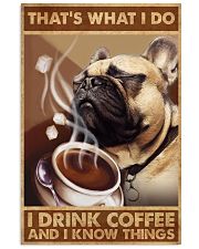 Fawn Pug That's What I Do 11x17 Poster front