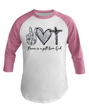 Peace Baseball Tee tile