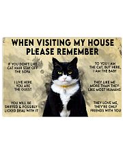 When visiting my house please remember 17x11 Poster front