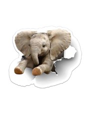 Elephant Crack Sticker - Single (Vertical) front