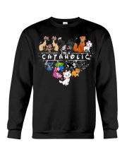 I'm a cataholic Crewneck Sweatshirt tile