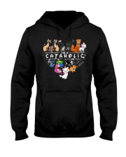 I'm a cataholic Hooded Sweatshirt tile
