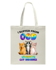 Obsessive Cat Disorder Tote Bag tile