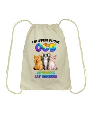 Obsessive Cat Disorder Drawstring Bag tile