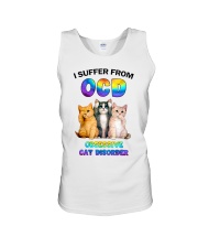Obsessive Cat Disorder Unisex Tank tile