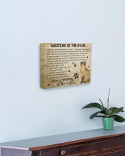 Cat will be waiting At The Door 14x11 Gallery Wrapped Canvas Prints aos-canvas-pgw-14x11-lifestyle-front-01