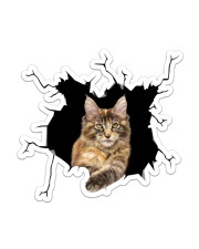 Maine Coon Sticker - Single (Vertical) front