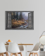 Autumn Deer 30x20 Gallery Wrapped Canvas Prints aos-canvas-pgw-30x20-lifestyle-front-05