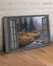 Autumn Deer 30x20 Gallery Wrapped Canvas Prints aos-canvas-pgw-30x20-lifestyle-front-07