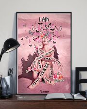 Pink butterfly 16x24 Poster lifestyle-poster-2