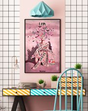 Pink butterfly 16x24 Poster lifestyle-poster-6