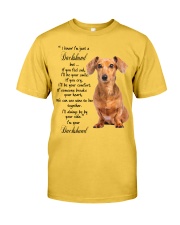 Dachshund Classic T-Shirt front