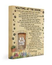 Coco Waiting At The Door 11x14 Gallery Wrapped Canvas Prints front