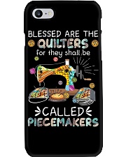 Blessed Are The Quilters Phone Case tile