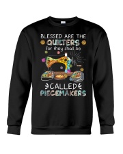 Blessed Are The Quilters Crewneck Sweatshirt tile