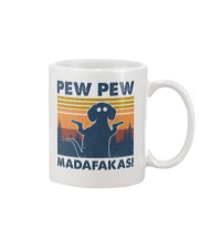Dog Pew Pew Madafakas Mug tile