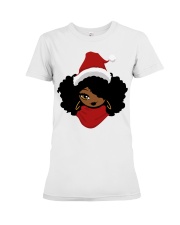 Melanin Christmas Premium Fit Ladies Tee tile