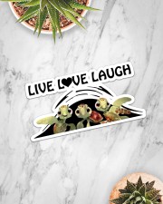 Live Love Laugh Sticker - Single (Horizontal) aos-sticker-single-horizontal-lifestyle-front-06
