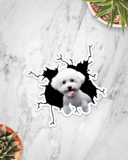 Bichon Frise Crack Sticker - Single (Vertical) aos-sticker-single-vertical-lifestyle-front-06