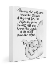 Baby Elephant 11x14 Gallery Wrapped Canvas Prints front