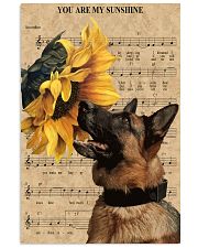 German Shepherd You Are My Sunshine 11x17 Poster front