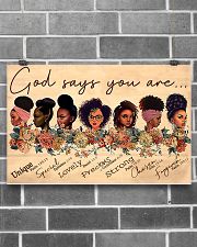 God say you are 17x11 Poster poster-landscape-17x11-lifestyle-18