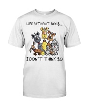 Life without dogs Premium Fit Mens Tee tile