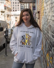 Life without dogs Hooded Sweatshirt lifestyle-unisex-hoodie-front-1