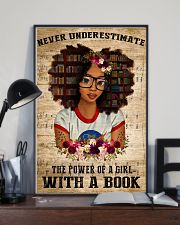 Power Of A Girl With A Book 11x17 Poster lifestyle-poster-2